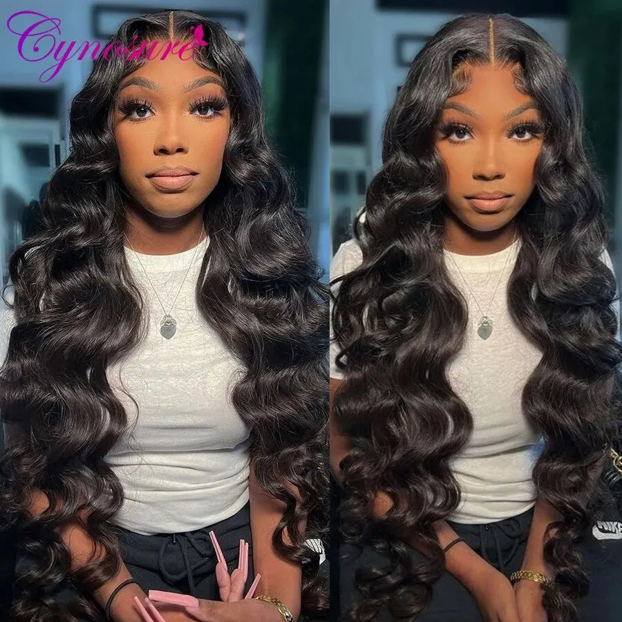 Cynosure 13x6 HD Lace Frontal Wig Preplucked Glueless Wig Human Hair Ready to Wear 13x4 Body Wave Human Hair Wigs for Women