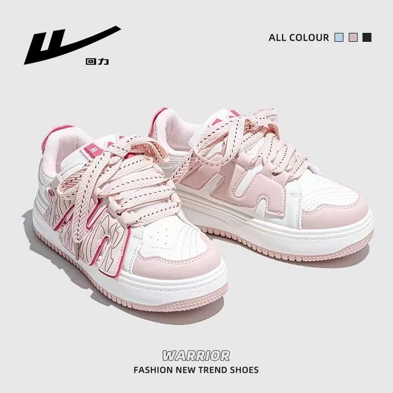 Warrior Women's Tennis Shoes Free Shipping Originality Brands Shoes Woman Summer 2023 Skateboard Fashion Sport Sneaker