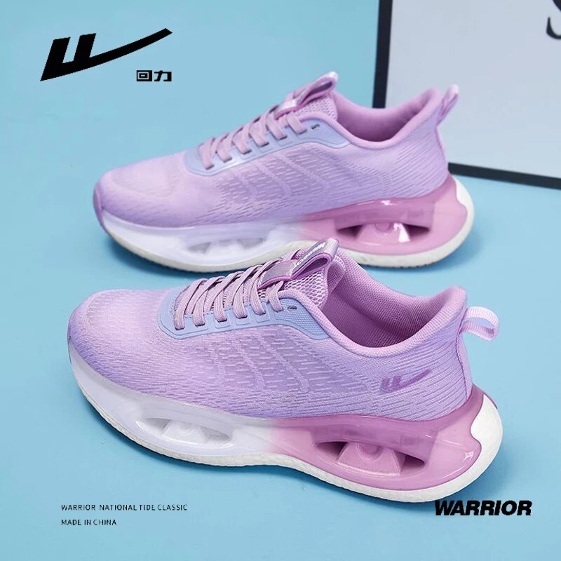 Warrior 2023 New Breathable and Lightweight Running Shoes Air Pillow Comfortable Soft Sneakers Work Gym Middle Age Men Women