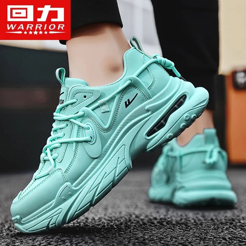 Warrior Mens shoes riginal Brand Trend Platform Ugly Sneakers Autumn Winter Air Cushion Fitness Jogging Walking Tennis shoes