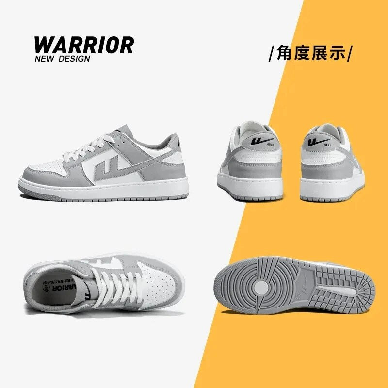 Worrior 2023 New Men's Casual Shoes High Quality Skateboarding Shoes Skel Toe Slip-Ons Soft and Comfortable Women's Flat Shoes