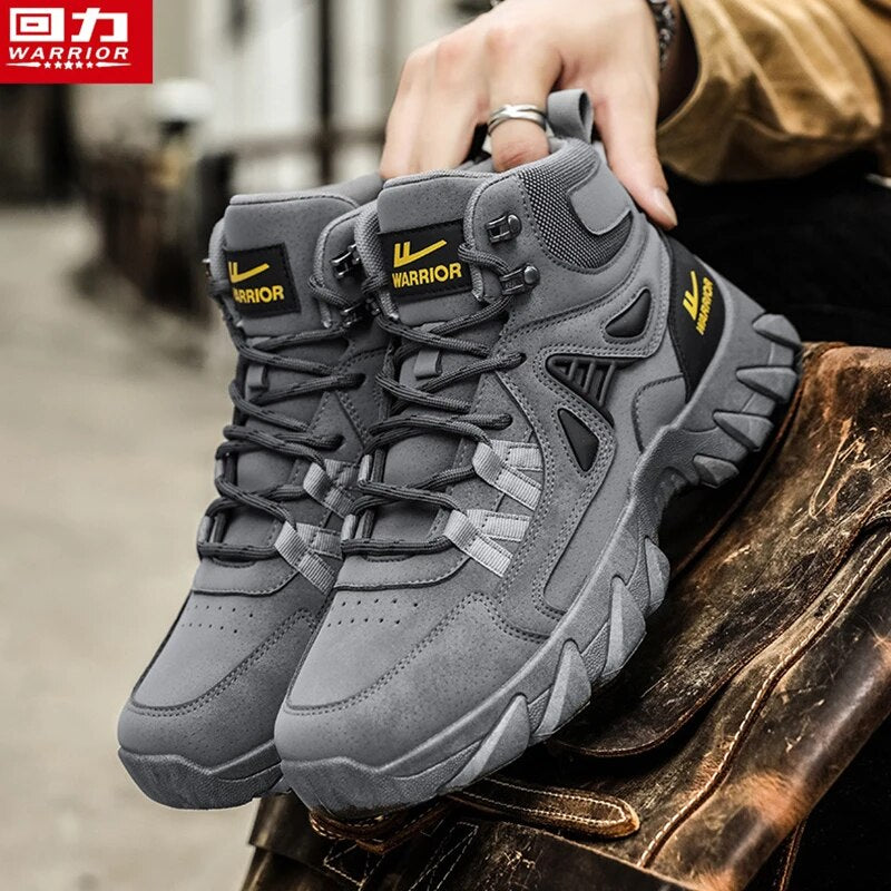 Warrior High-quality Winter Shoes For Men military Man Tactical Boots  Classic Outdoor Work Climbing Safety Shoes Men's Sneakers