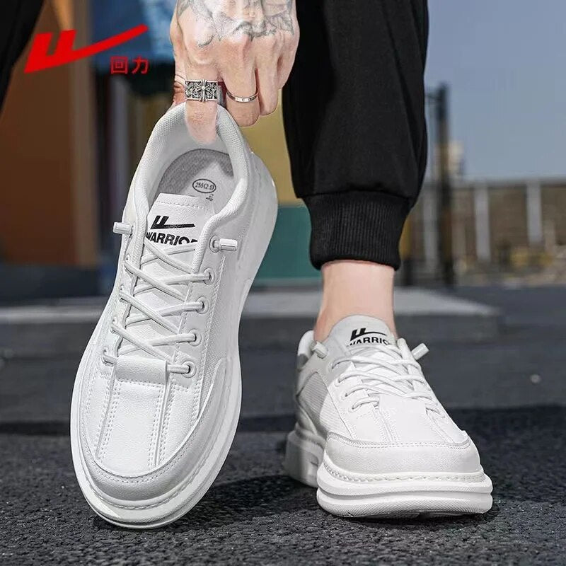 Warrior Designer Luxury Sneakers Mesh Breathable Skateboards Summer White Shoes High Street Fashion Walking Tennis