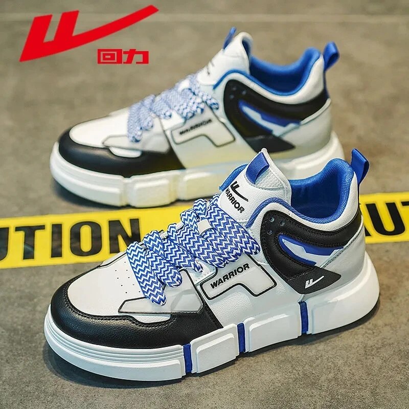 Warrior Original Brand Luxury Sneakers Mesh Breathable Skateboards Shoes For Men High Street Fashion Light Walking Shoe Tennis