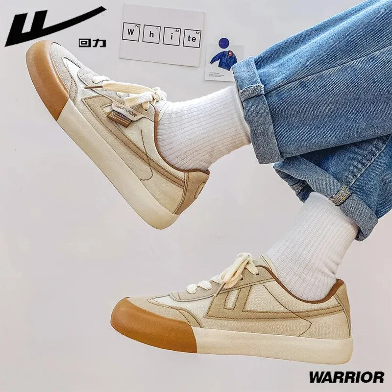 Warrior Luxury Brand Woman Shoe Restore Canvas Shoes Casual Lightweight Breathable Women's Summer Footwear