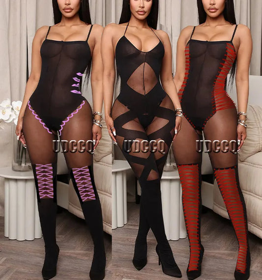 Erotic Crotchless Sexy silk BodyStocking Besm sex underwear Sex Bodysuit wedding night Costumes sexy lingerie porno body suit