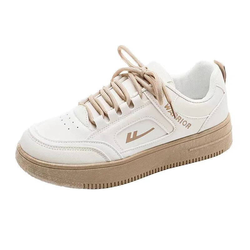 Warrior 2023 New Women Sneakers Fashion Breathable Non-slip White Tennis Woman Skateboard Plus Size