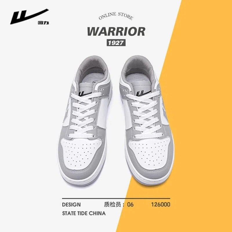 Worrior 2023 New Men's Casual Shoes High Quality Skateboarding Shoes Skel Toe Slip-Ons Soft and Comfortable Women's Flat Shoes