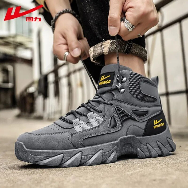 Warrior High-quality Winter Shoes For Men military Man Tactical Boots  Classic Outdoor Work Climbing Safety Shoes Men's Sneakers