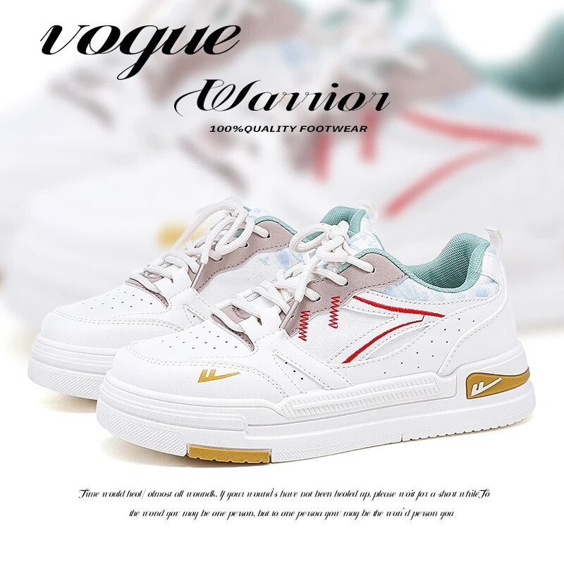 Warrior Women Shoes Free Shipping Offer Flat Skateboard Luxury Designer Sneakers High Street Fashion Waling Shoes