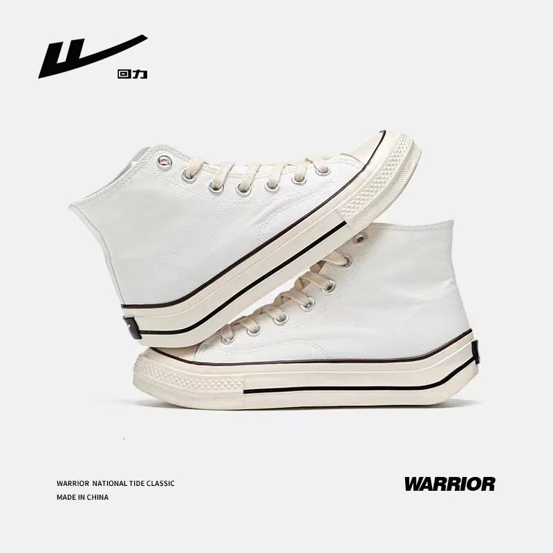 Warrior Women's Canvas Shoes Comfortable and Elegant High Top Sneakers Fashion Platform Tennis Traf 2023 Woman Summer Skateboar