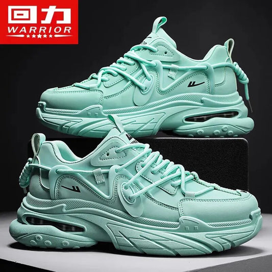 Warrior Mens shoes riginal Brand Trend Platform Ugly Sneakers Autumn Winter Air Cushion Fitness Jogging Walking Tennis shoes