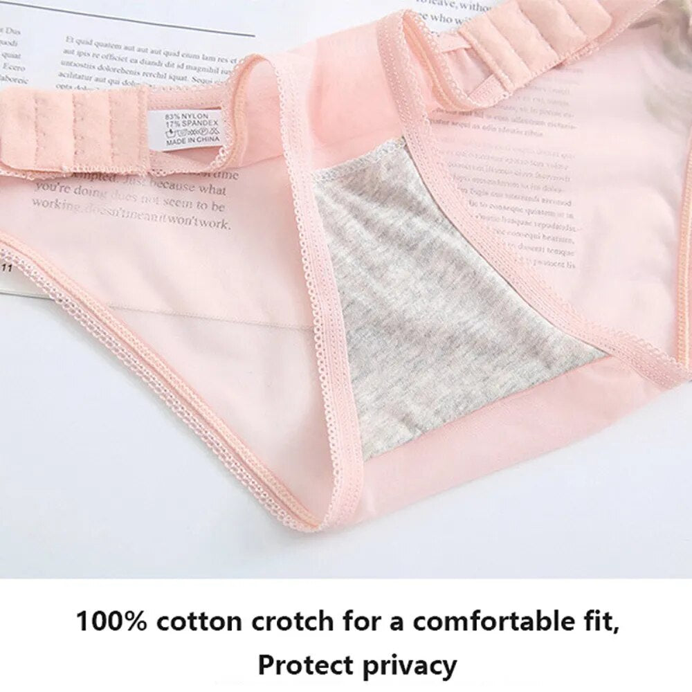 Sexy Lingerie Lady Panties Transparent Mesh Adjustable Clasp Belt Sexy Women's Briefs Cotton Crotch Hollow Out Panties Underwear