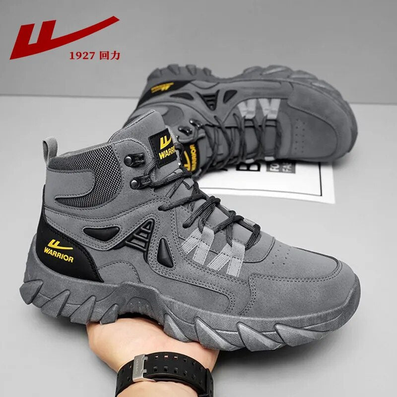 Warrior High-quality Winter Shoes For Men military Man Tactical Boots  Classic Outdoor Work Climbing Safety Shoes Men's Sneakers